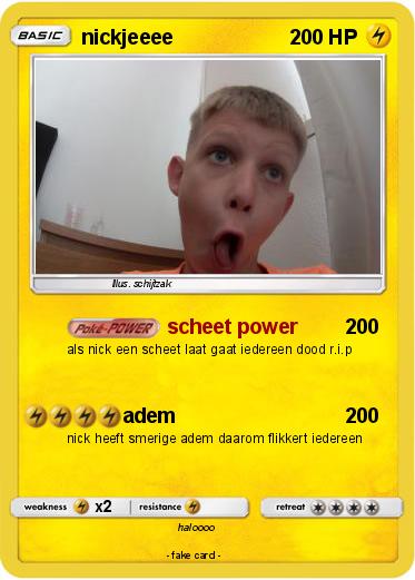 Pokemon nickjeeee
