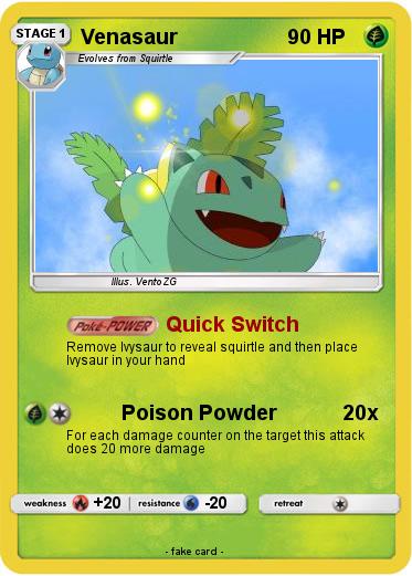 Pokemon Venasaur