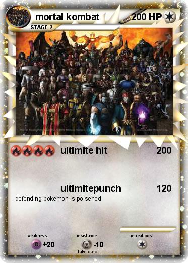Pokemon mortal kombat