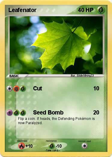 Pokemon Leafenator