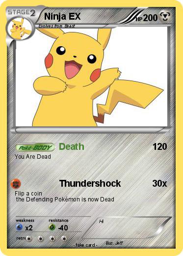 Pokemon Ninja EX