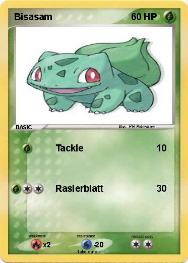 Pokemon Bisasam