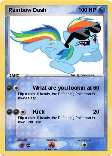 Pokemon Rainbow Dash