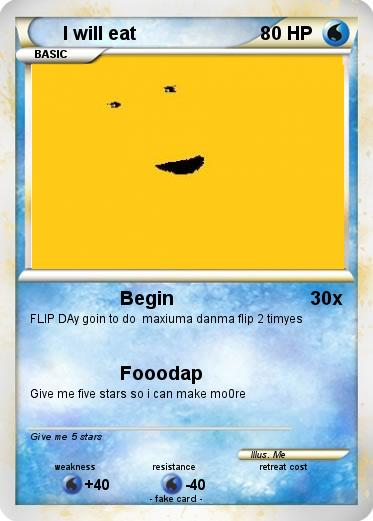 Pokemon I will eat