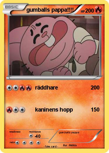 Pokemon gumballs pappa!!!!