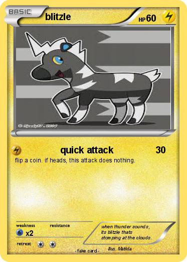 Pokemon blitzle