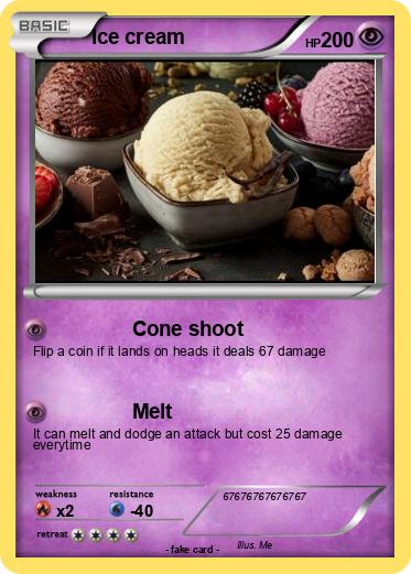 Pokemon Ice cream