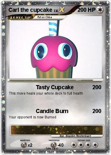 Pokemon Carl the cupcake