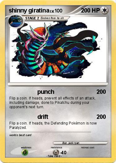 Pokemon shinny giratina