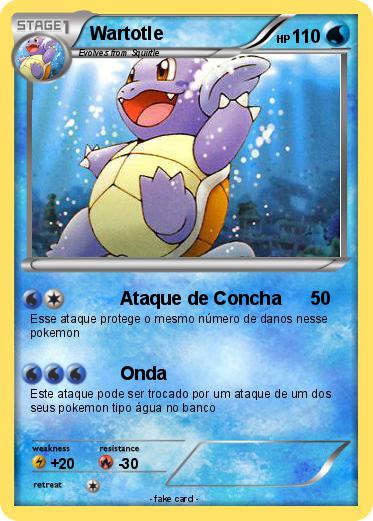 Pokemon Wartotle