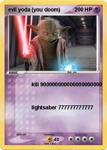 Pokemon evil yoda (you doom)