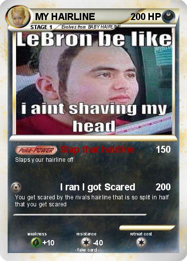 Pokemon MY HAIRLINE