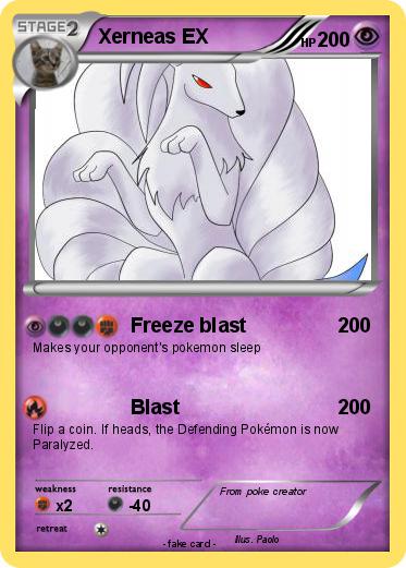 Pokemon Xerneas EX