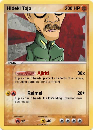 Pokemon Hideki Tojo
