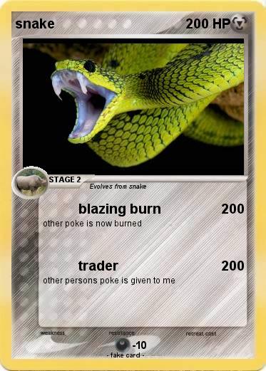 Pokemon snake