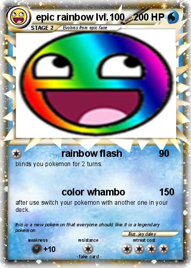 Pokemon epic rainbow lvl.100