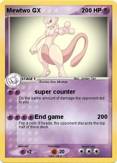 Pokemon Mewtwo GX