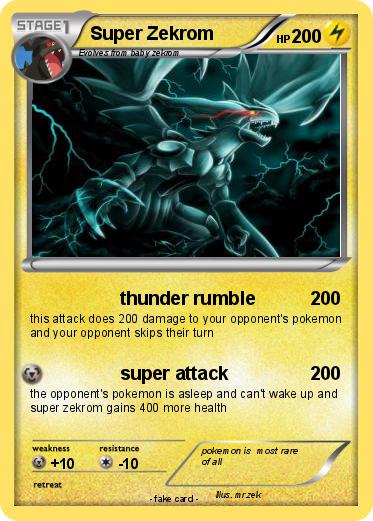 Pokemon Super Zekrom