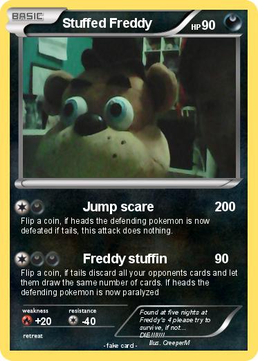Pokemon Stuffed Freddy