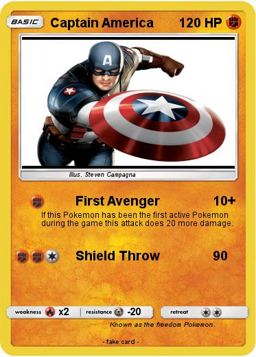 Pokemon Captain America