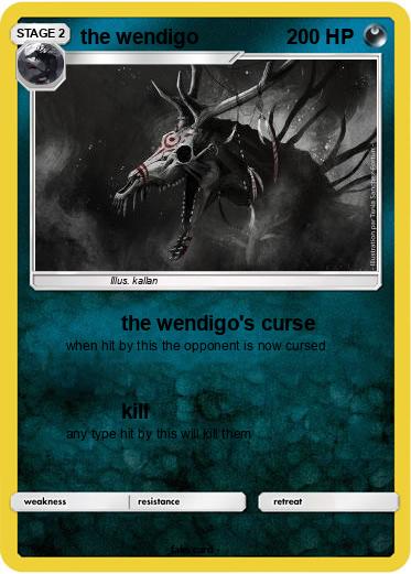 Pokemon the wendigo