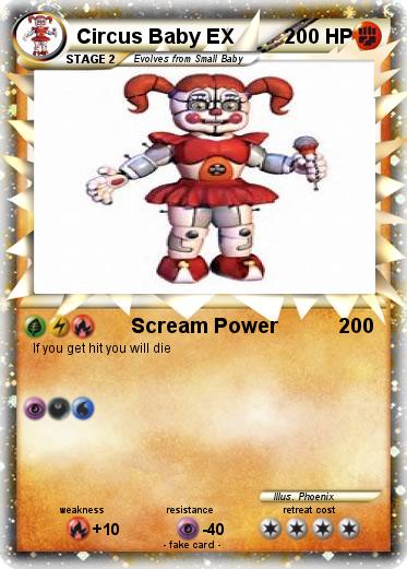 Pokemon Circus Baby EX