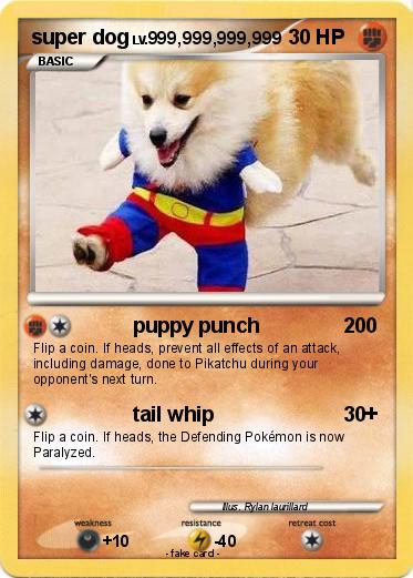 Pokemon super dog