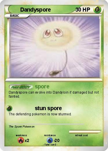 Pokemon Dandyspore