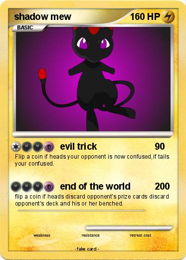 Pokemon shadow mew