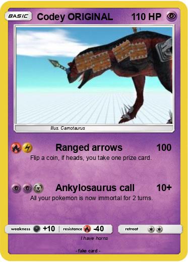 Pokemon Codey ORIGINAL