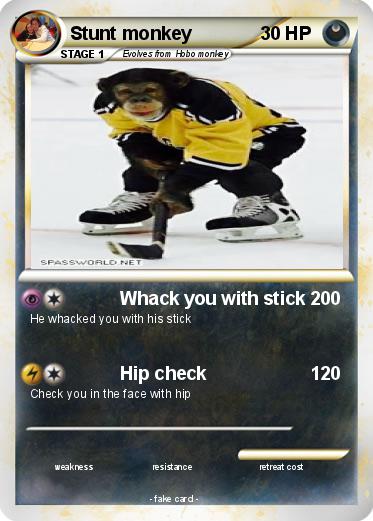 Pokemon Stunt monkey