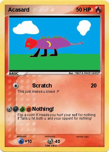 Pokemon Acasard