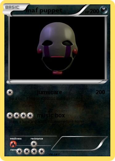 Pokemon fnaf puppet
