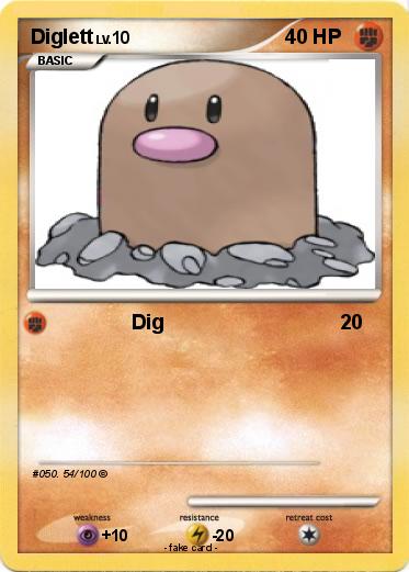 Pokemon Diglett