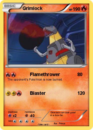 Pokemon Grimlock