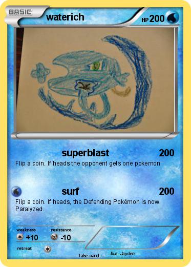 Pokemon waterich