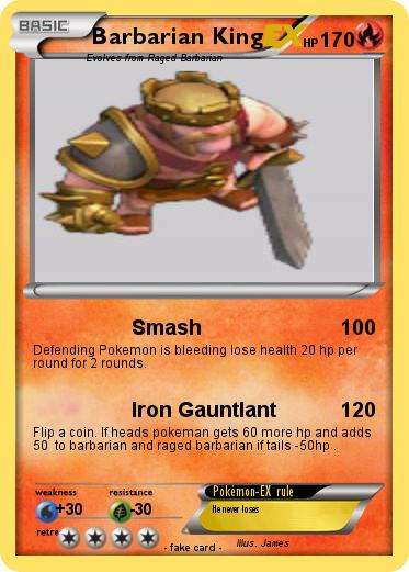 Pokemon Barbarian King