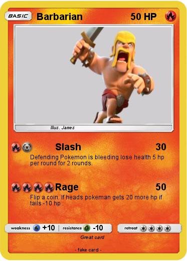 Pokemon Barbarian