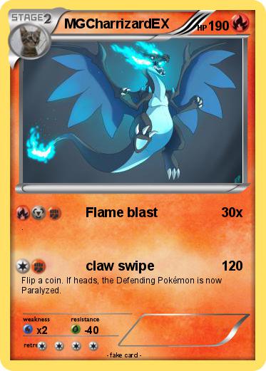 Pokemon MGCharrizardEX