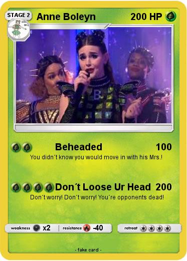 Pokemon Anne Boleyn