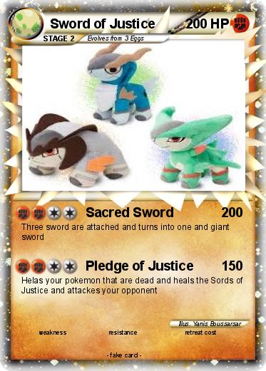Pokemon Sword of Justice