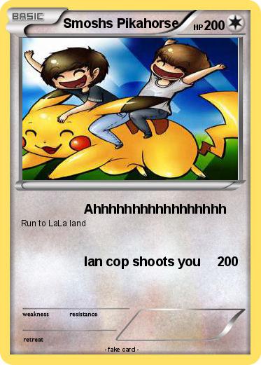 Pokemon Smoshs Pikahorse
