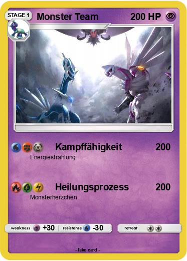 Pokemon Monster Team