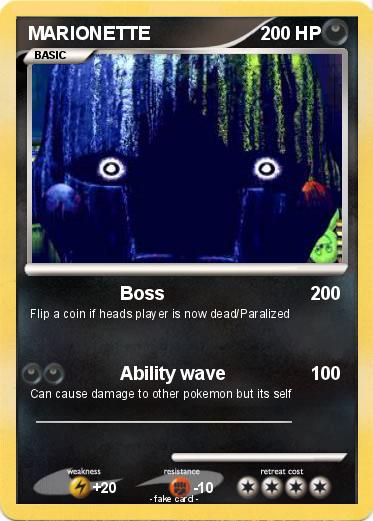 Pokemon MARIONETTE