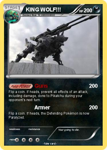 Pokemon KING WOLF!!!