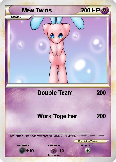 Pokemon Mew Twins