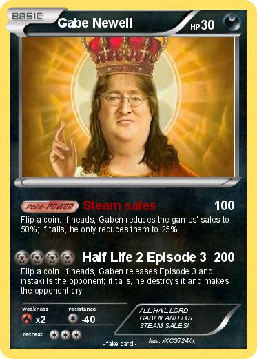 Pokemon Gabe Newell