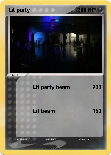 Pokemon Lit party