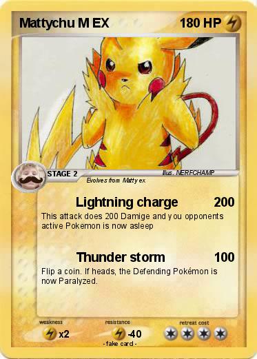 Pokemon Mattychu M EX