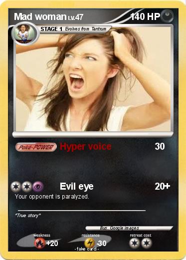 Pokemon Mad woman